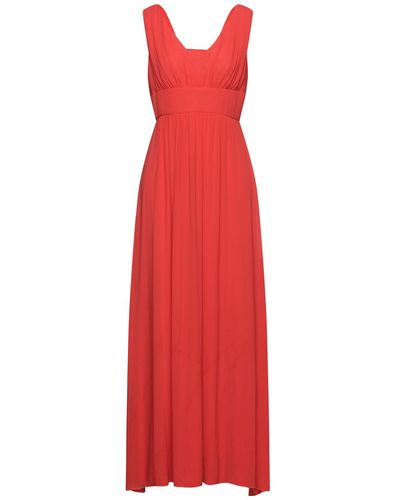 Edas Long Dress - Red
