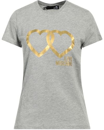 Love Moschino T-shirt - Grigio