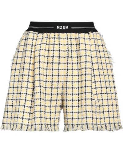 MSGM Shorts E Bermuda - Neutro