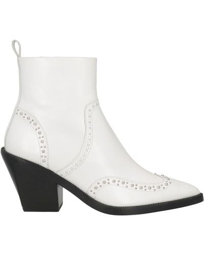Mulberry Ankle Boots - White
