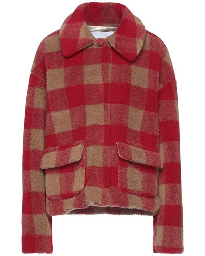 Ainea Shearling & Teddy - Red