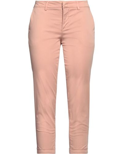 Fay Cropped Trousers - Pink