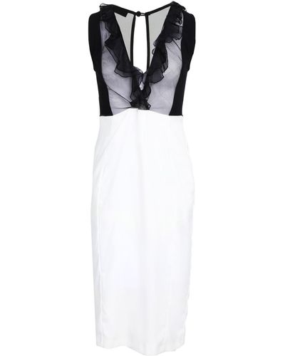 Hanita Midi Dress - White