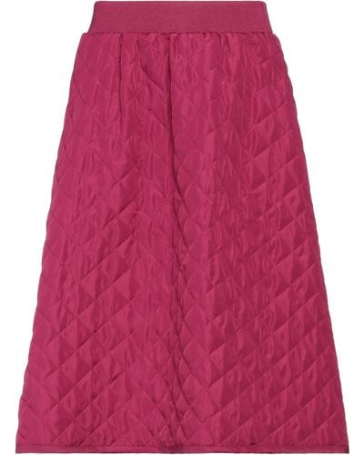 Le Mont St Michel Midi Skirt - Pink