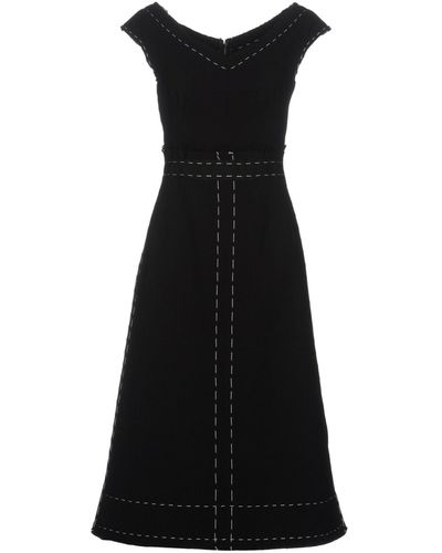 Dolce & Gabbana Midi Dress - Black