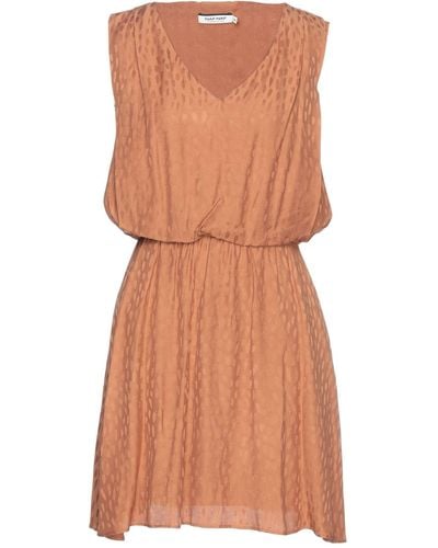 Naf Naf Short Dress - Brown