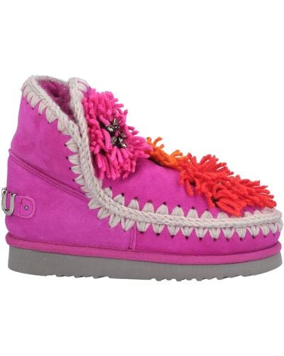 Mou Ankle Boots - Pink