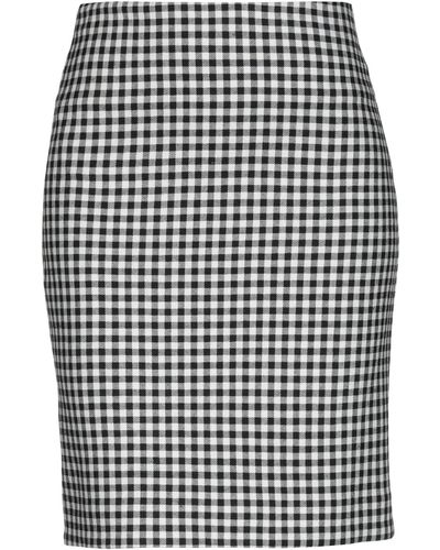 Momoní Midi Skirt Polyester, Viscose, Wool, Elastane - Black