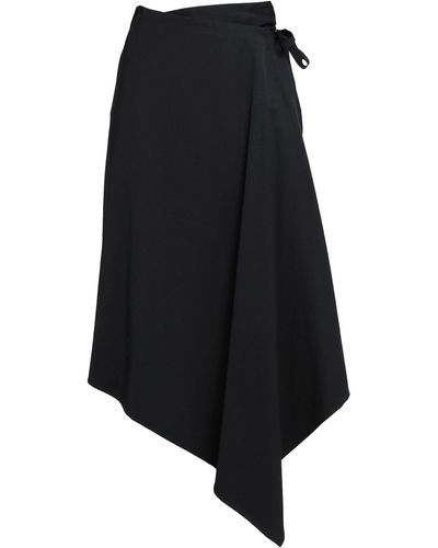 Ann Demeulemeester Midi Skirt - Black