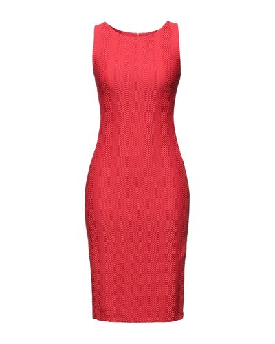 Giorgio Armani Midi Dress - Red