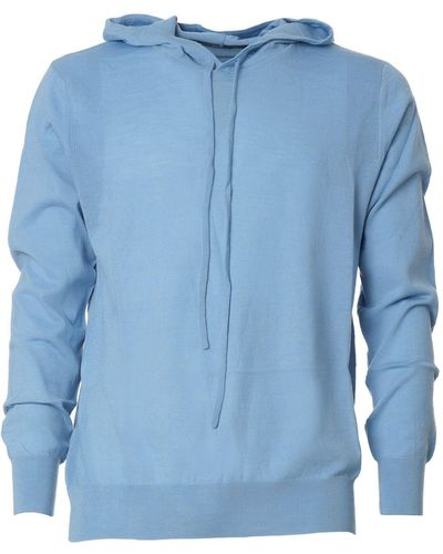 Low Brand Pullover - Bleu