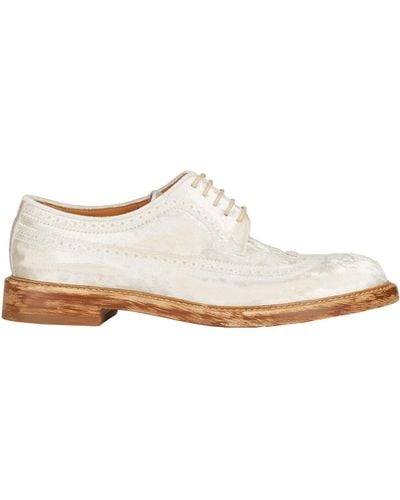 Maison Margiela Lace-up Shoes - White
