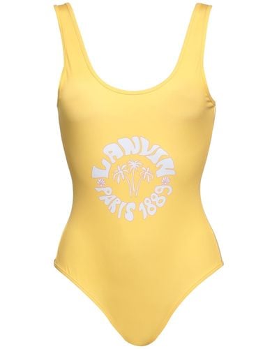 Lanvin One-piece Swimsuit - Yellow