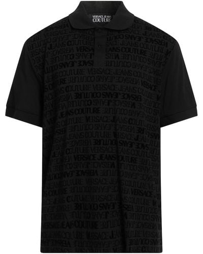 Versace Polo Shirt Cotton - Black
