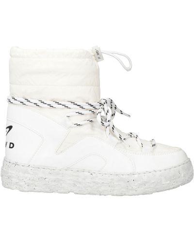 F_WD Ankle Boots - White