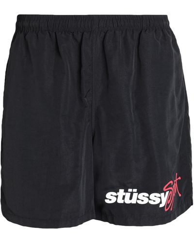 Stussy Swim Trunks - Black
