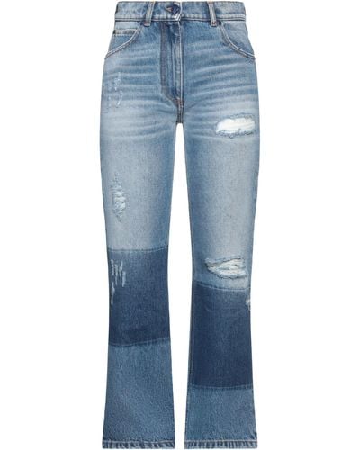 8 MONCLER PALM ANGELS Pantaloni Jeans - Blu