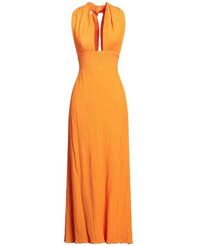 Faithfull The Brand Vestido largo - Naranja