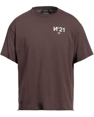N°21 T-shirt - Marrone