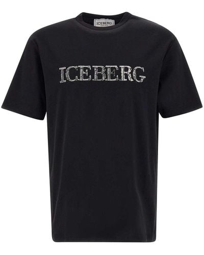Iceberg Camiseta - Negro