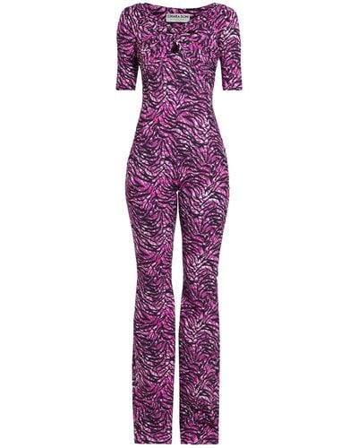 La Petite Robe Di Chiara Boni Jumpsuit - Purple