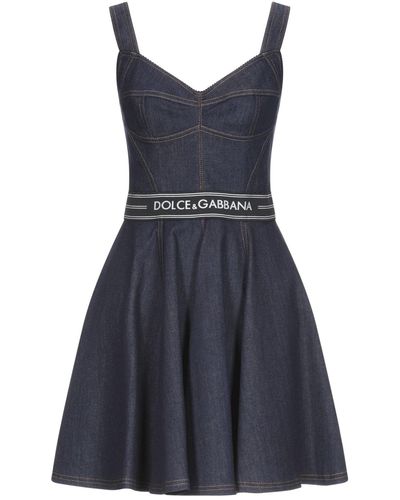 Dolce & Gabbana Vestito Corto - Blu
