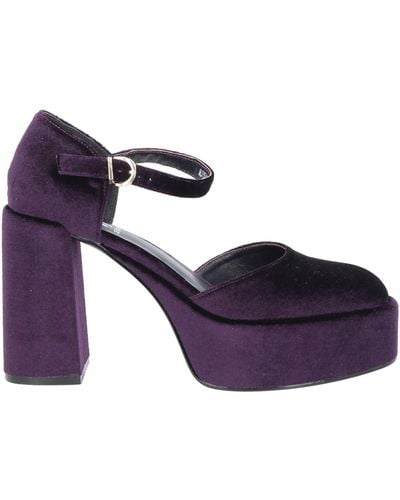 Jeannot Court Shoes - Purple