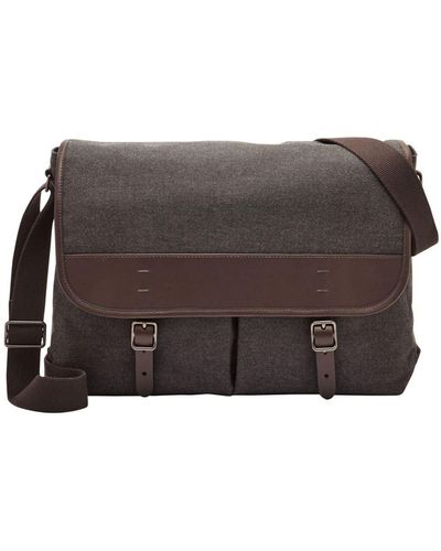 Fossil Schultertasche - Grau