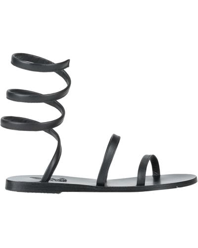 Ancient Greek Sandals Sandals - Black