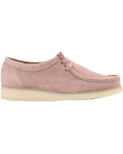 Clarks Lace-up Shoes - Pink