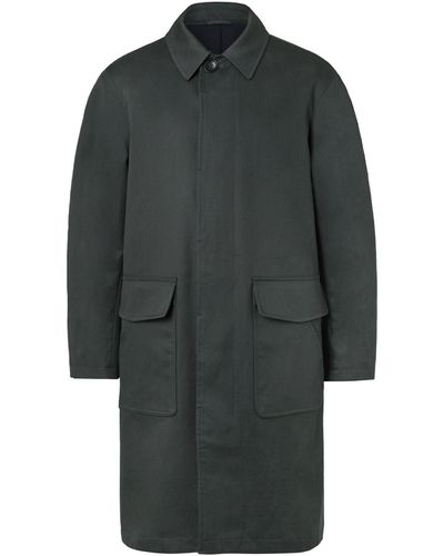 MR P. Overcoat & Trench Coat - Green