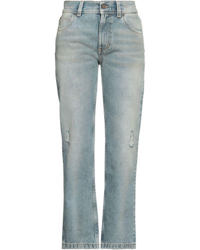 Palm Angels Pantaloni Jeans - Blu