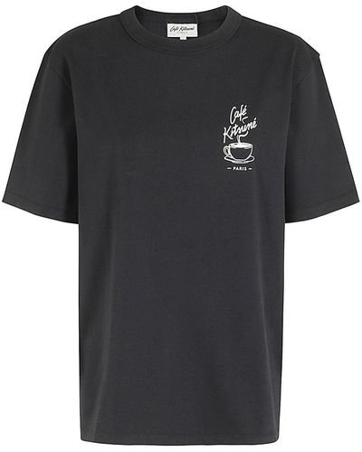 Maison Kitsuné T-shirts - Schwarz