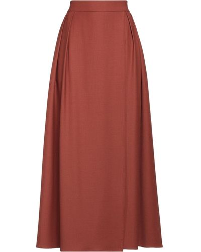 Berwich Long Skirt - Red