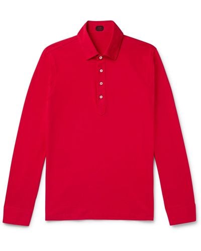 Mp Massimo Piombo Polo Shirt - Red