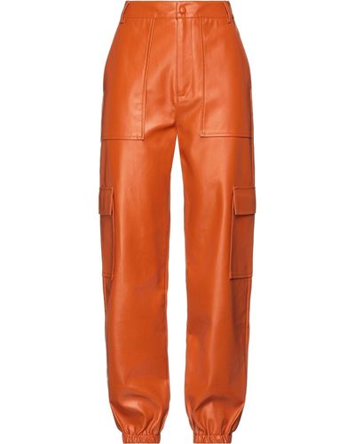 WEILI ZHENG Pantalones - Naranja