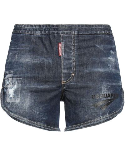 DSquared² Denim Shorts - Blue