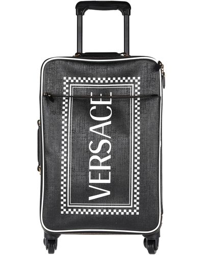 Versace Wheeled luggage - Black