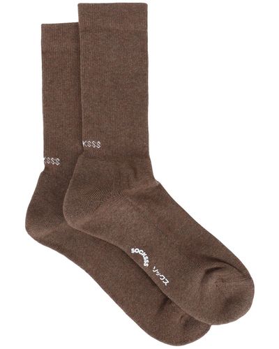 Socksss Socks & Hosiery - Brown