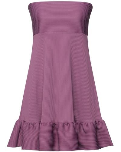 IU RITA MENNOIA Mini Dress - Purple