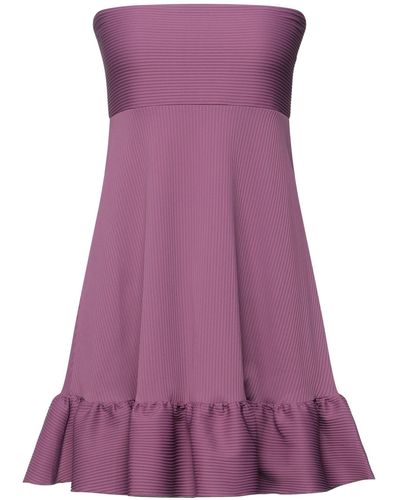 IU RITA MENNOIA Mini Dress - Purple