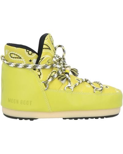 Moon Boot Ankle Boots - Yellow