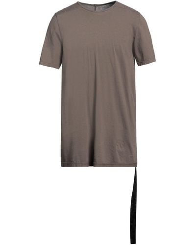 Rick Owens Camiseta - Gris