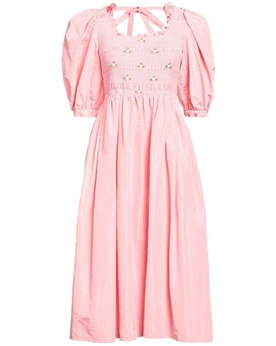 Miu Miu Midi Dress - Pink