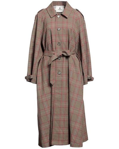 Barena Overcoat & Trench Coat - Brown