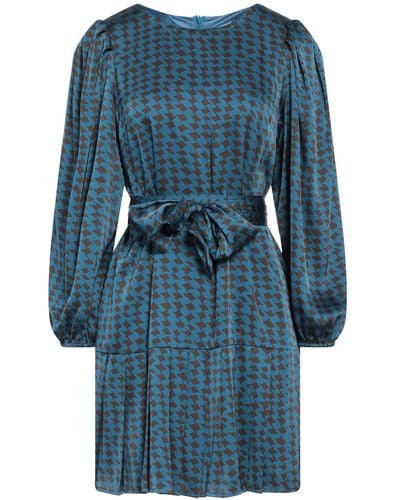 Anonyme Designers Mini Dress - Blue
