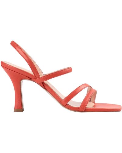 Bianca Di Coral Sandals Soft Leather - Pink