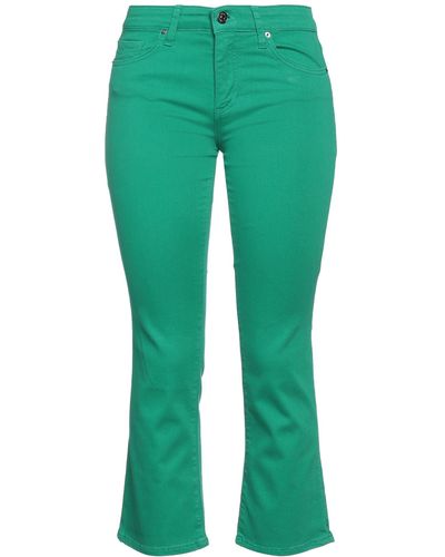Armani Exchange Cropped Pants - Green