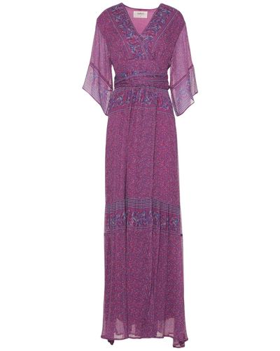 Ba&sh Long Dress - Purple