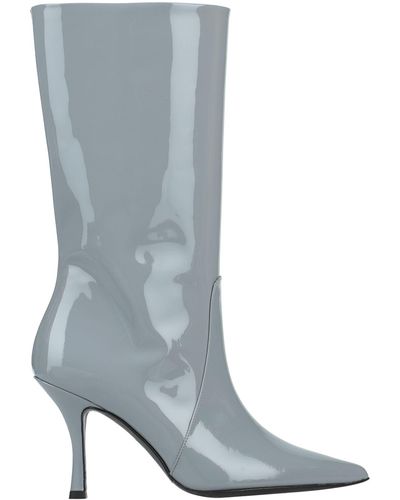 Divine Follie Knee Boots - Gray